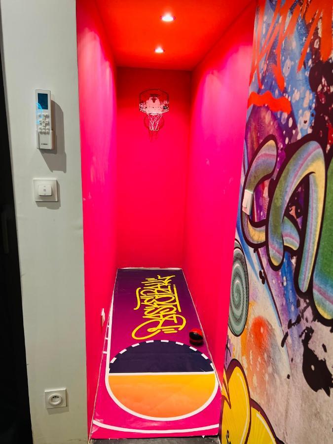 Capsule Street Art - Sauna- Jacuzzi - Playstation 5 - Billard - Netflix - Home Cinema - Terrasse دويه المظهر الخارجي الصورة