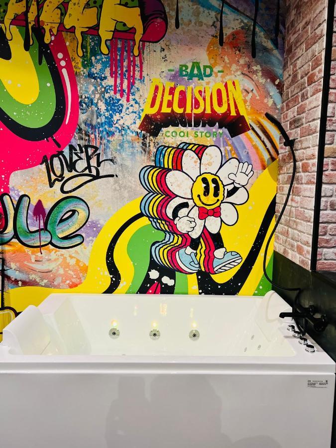 Capsule Street Art - Sauna- Jacuzzi - Playstation 5 - Billard - Netflix - Home Cinema - Terrasse دويه المظهر الخارجي الصورة
